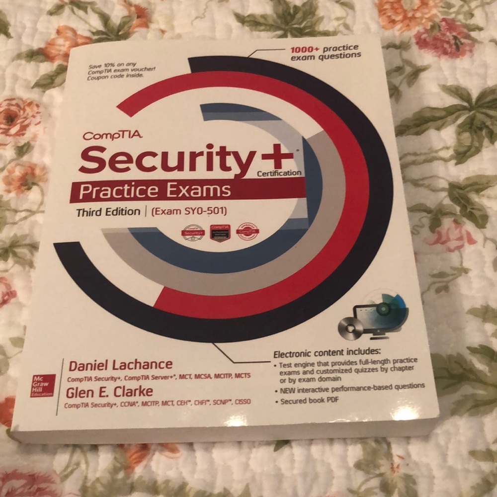 Security plus book COMPTIA